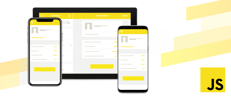 Mock Ups von Laptops und Handys mit App Design 