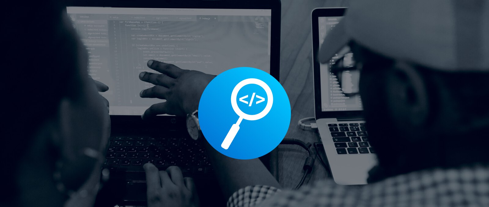 Code Review am Laptop