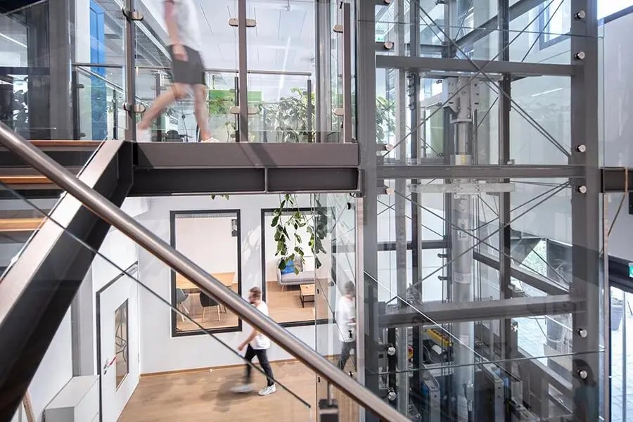 Büro BRICKMAKERS Treppenhaus
